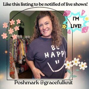Gracefulknit is LIVE!!!  Please ❤️ this to be notified when I go LIVE!